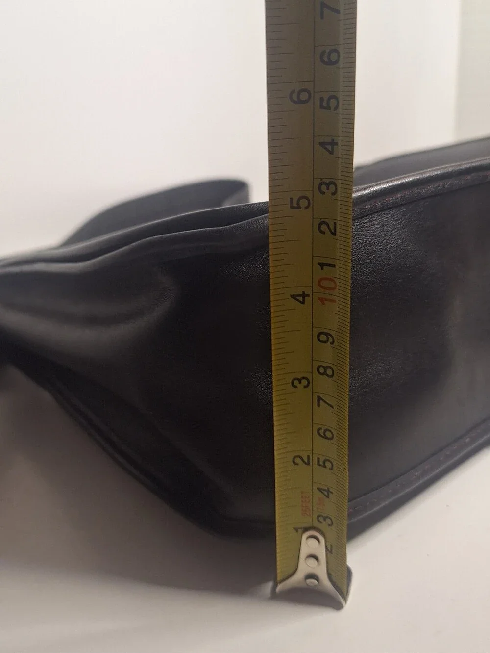 Coach Saddle Bag 75th Anniversary Leather Purse Crossbody 55298 Black Re-edition - Picture 16 of 16